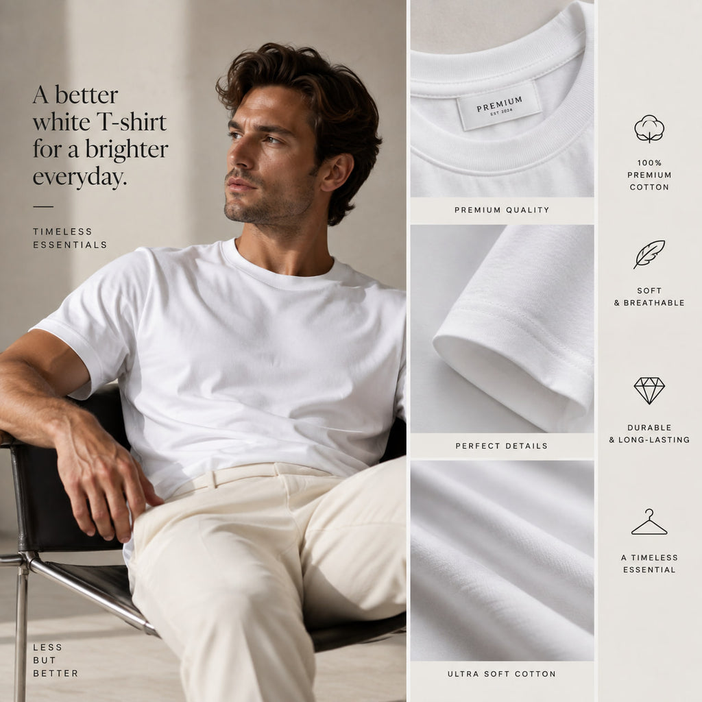 THE ESSENTIAL WHITE TEE