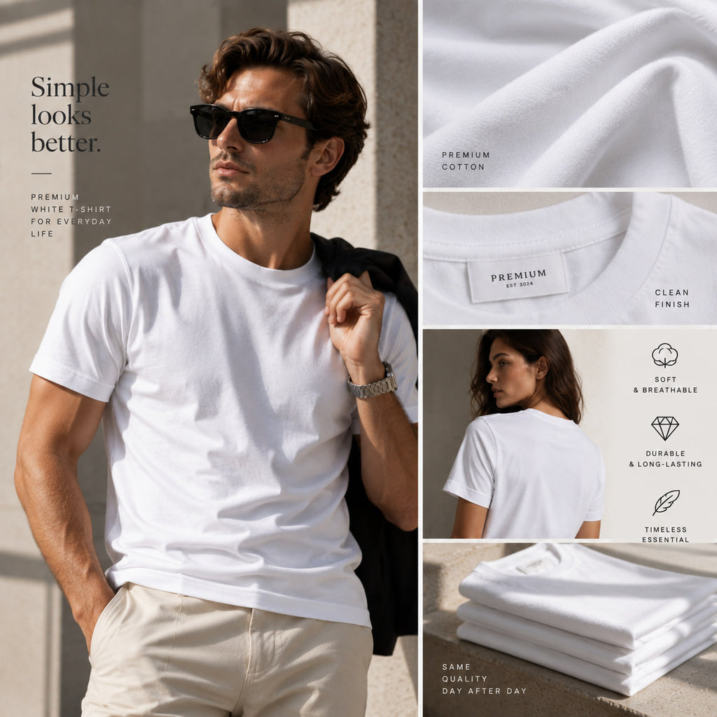 THE ESSENTIAL WHITE TEE